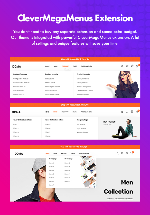 Doma - Chủ đề WooCommerce Elementor đa nhà cung cấp - 21