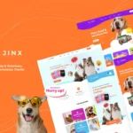 Jinx – Pet Shop & Veterinary WooCommerce Theme (Elementor)