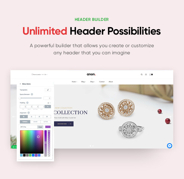 Anon - Chủ đề WooCommerce đa năng của Elementor - 9