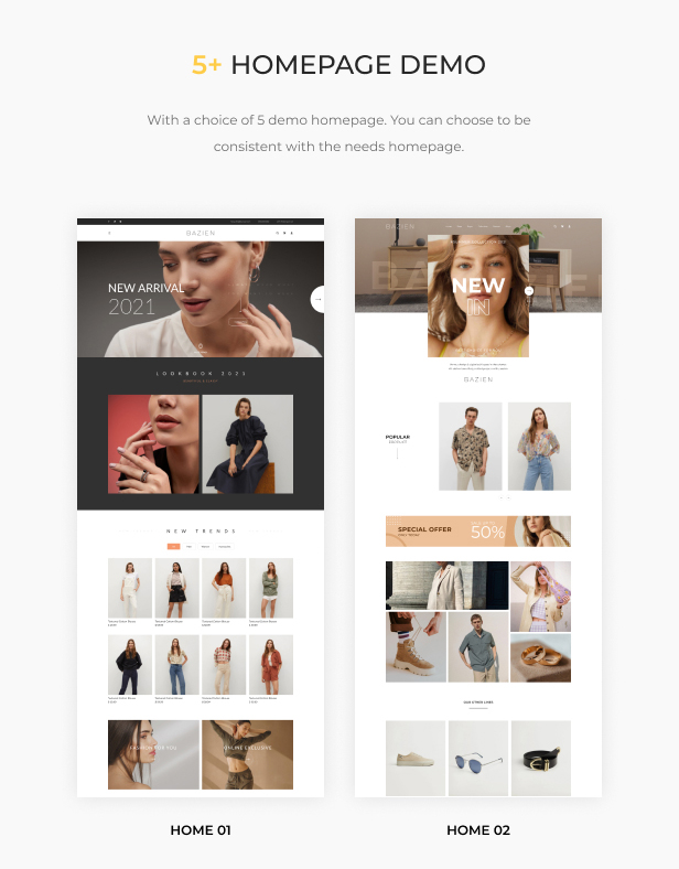 Bazien - Elementor WooCommerce Theme - 2