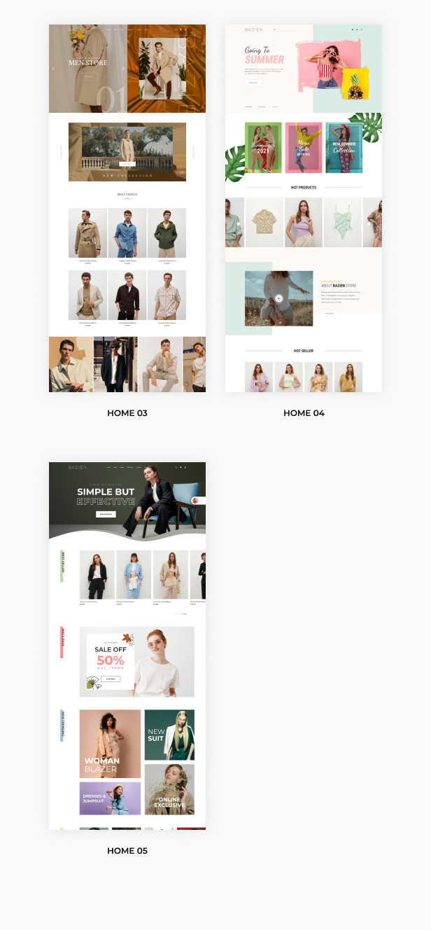 Bazien - Elementor WooCommerce Theme - 3