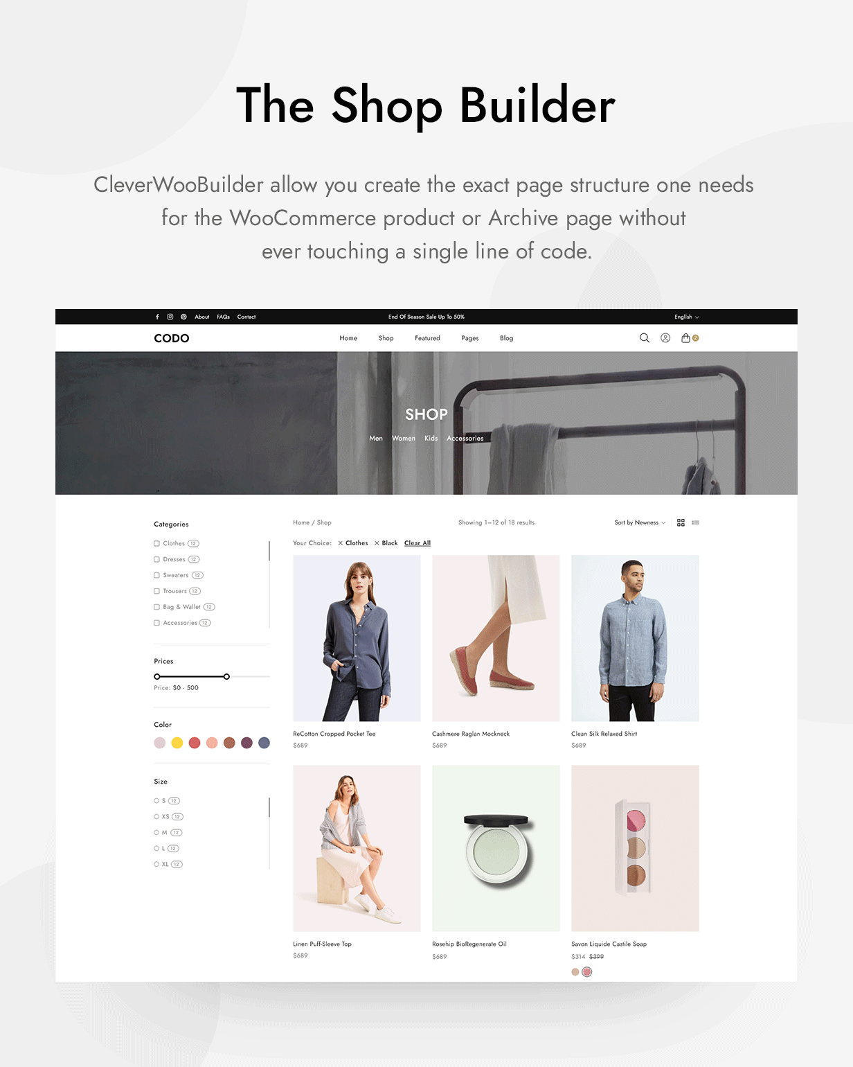 Codo - Chủ đề WooCommerce tối giản - 5
