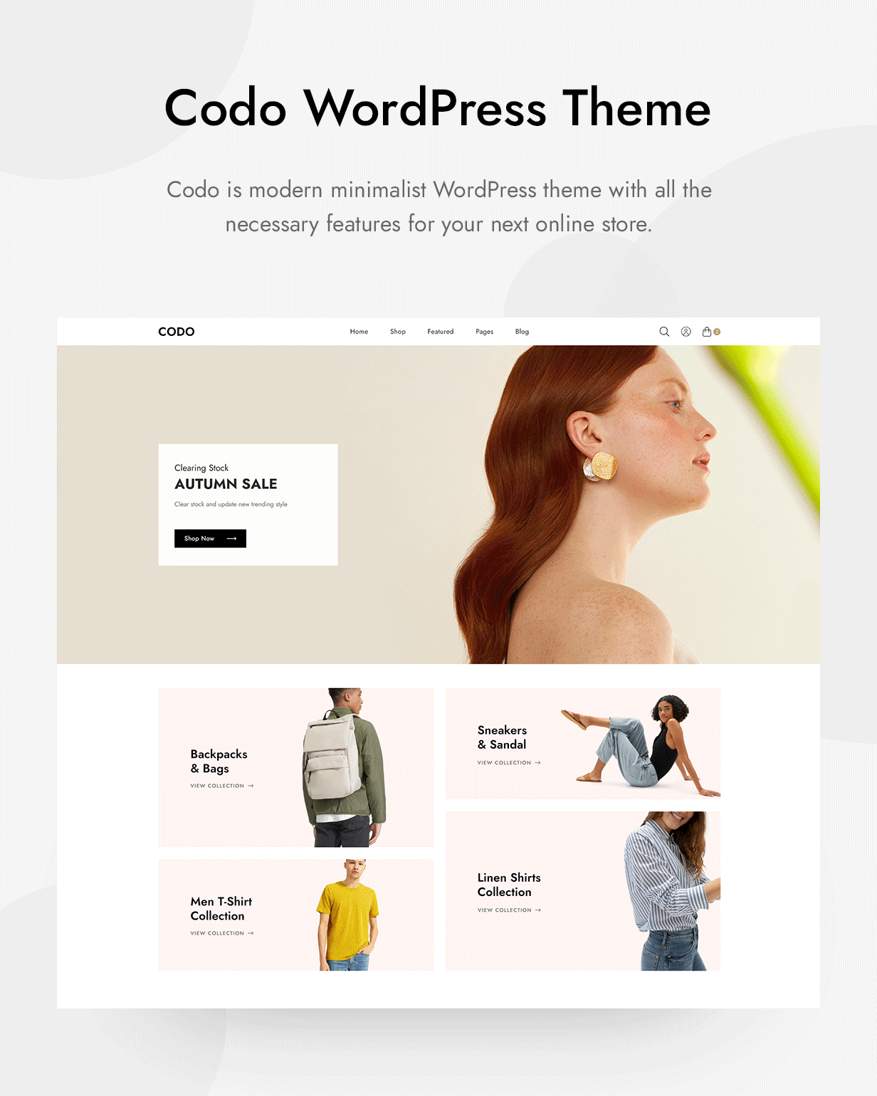Codo - Chủ đề WooCommerce tối giản - 3