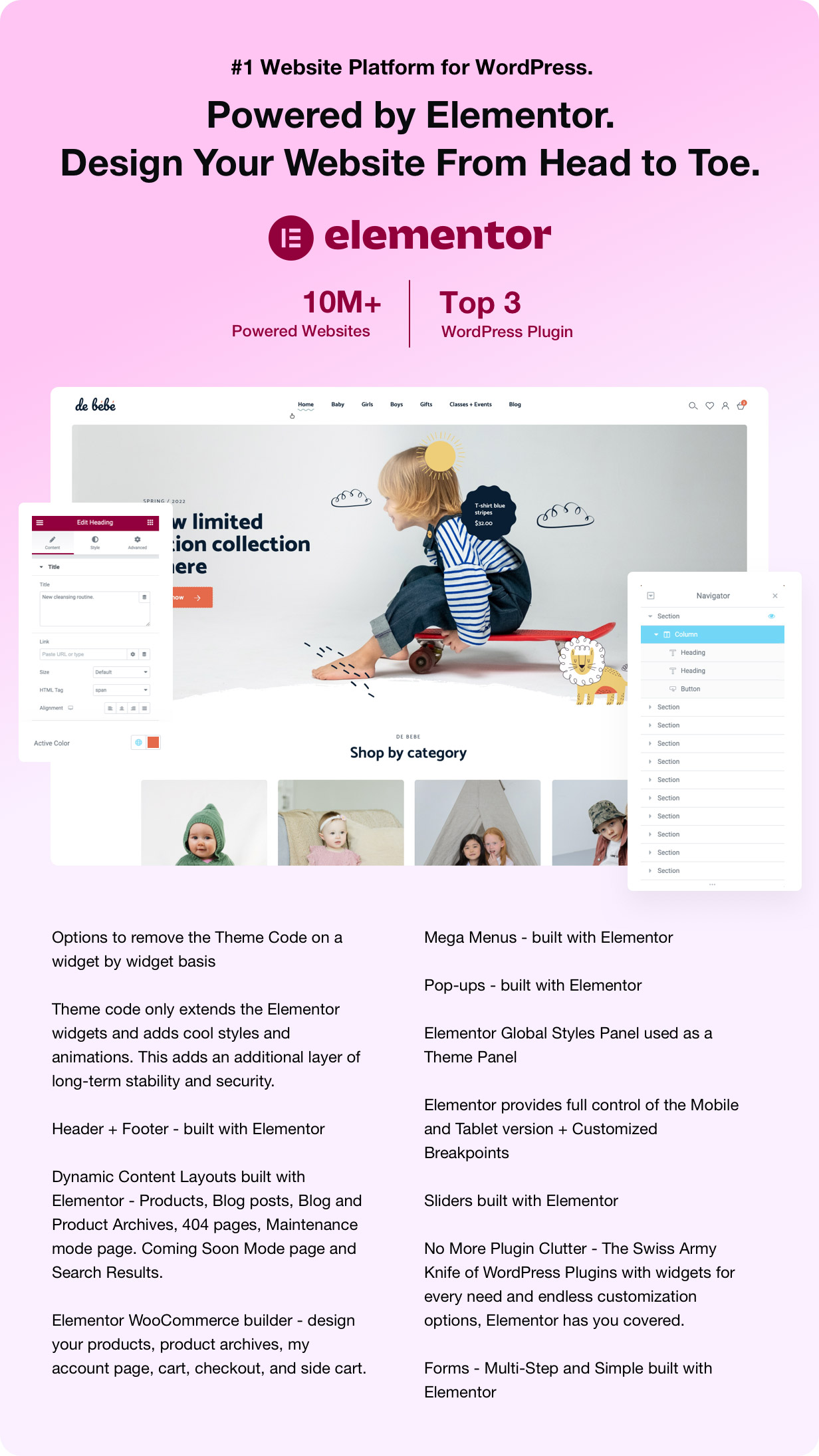 Debebe - Baby Shop and Children Kids Store WordPress - 1