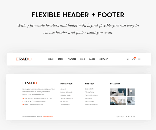 Erado | Giao diện WordPress thương mại điện tử