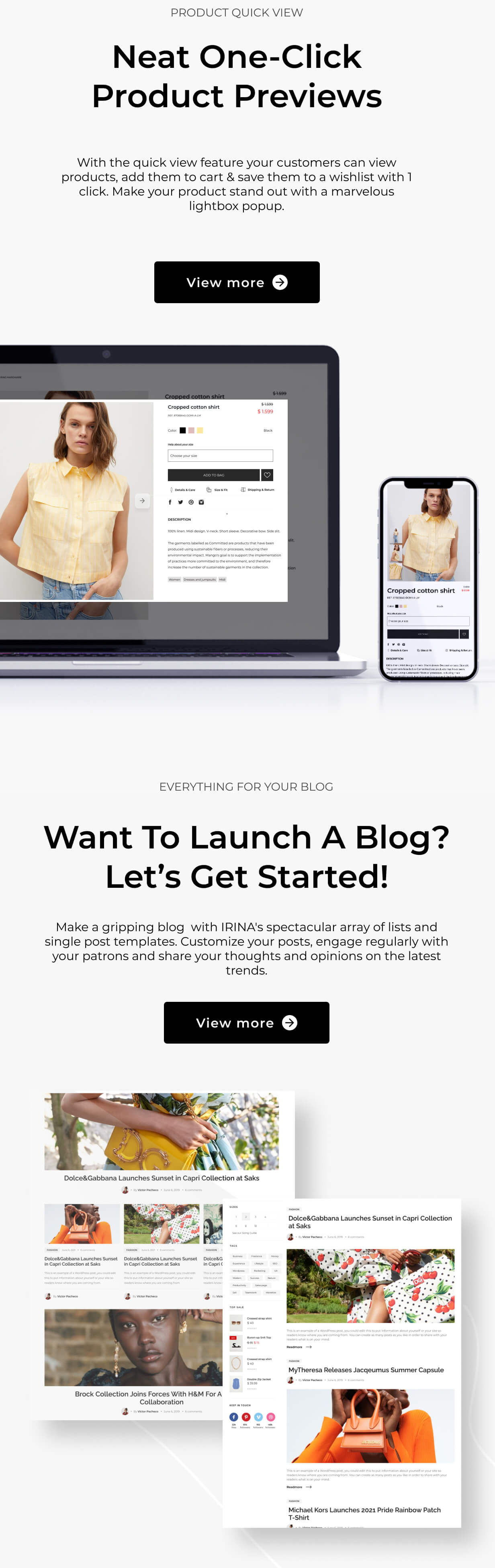 IRINA - Elementor WooCommerce Theme - 5
