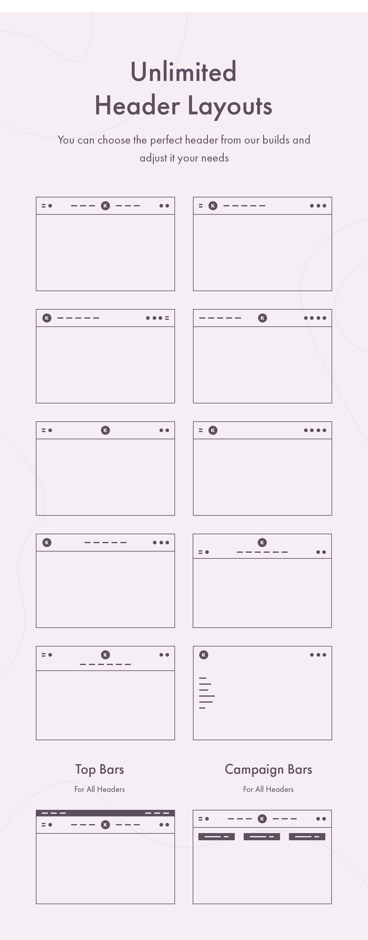 Chủ đề Konte WooCommerce - Tiêu đề không giới hạn