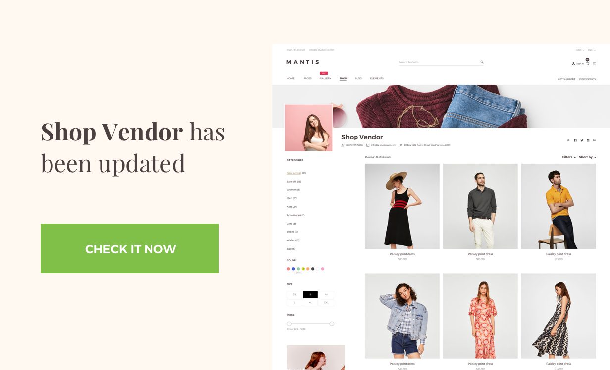 Mantis - Chủ đề WooCommerce tối giản và hiện đại - 1