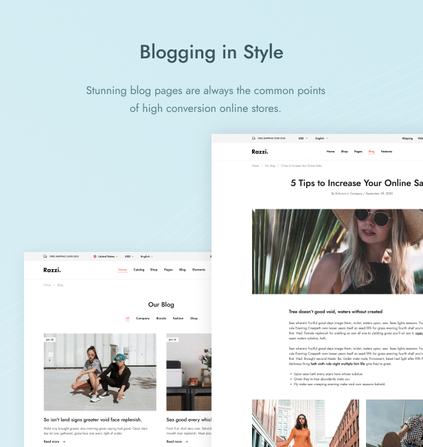 Razzi - Chủ đề WordPress WooCommerce đa năng - 24