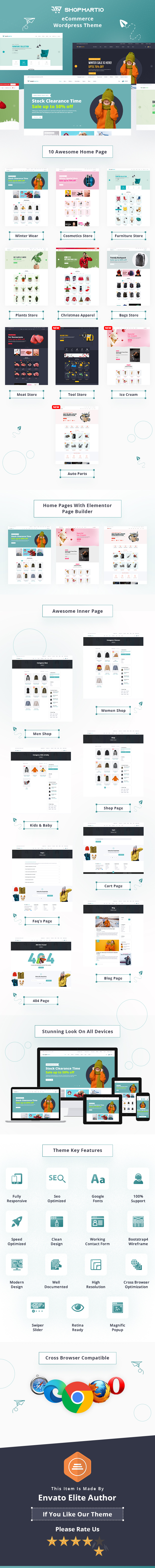 Shopmartio – Chủ đề WordPress WooCommerce của Elementor - 1