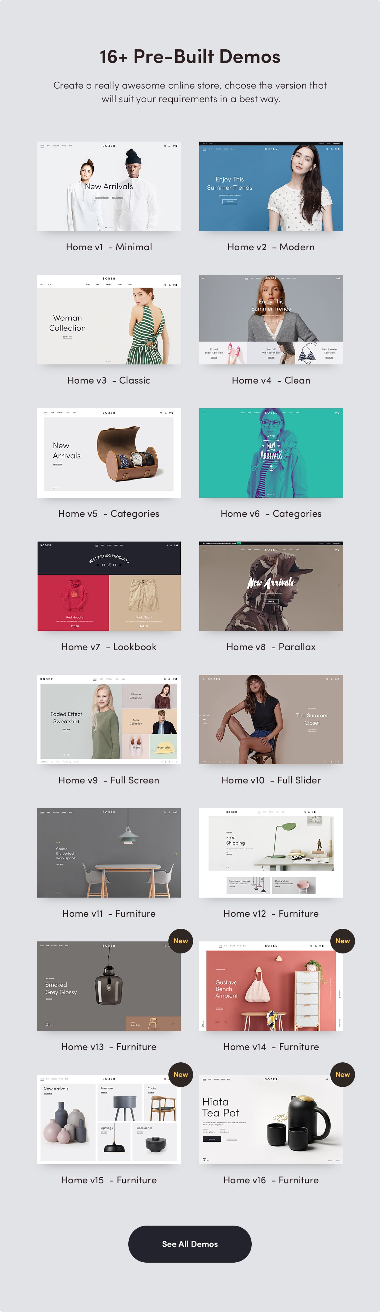 Bản demo chủ đề WordPress Sober