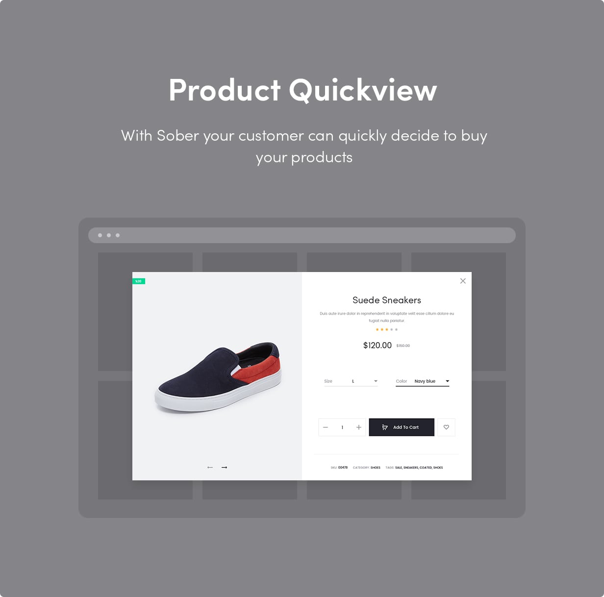 Hệ thống xem nhanh chủ đề WordPress Sober