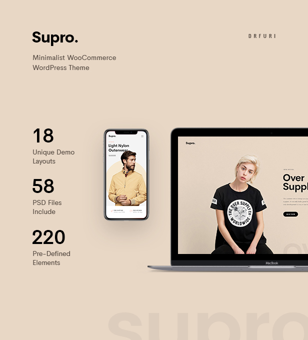 Supro - Chủ đề WordPress AJAX WooCommerce tối giản - 7