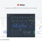 Attex – PHP Admin & Dashboard Template Attex – PHP Admin & Dashboard Template