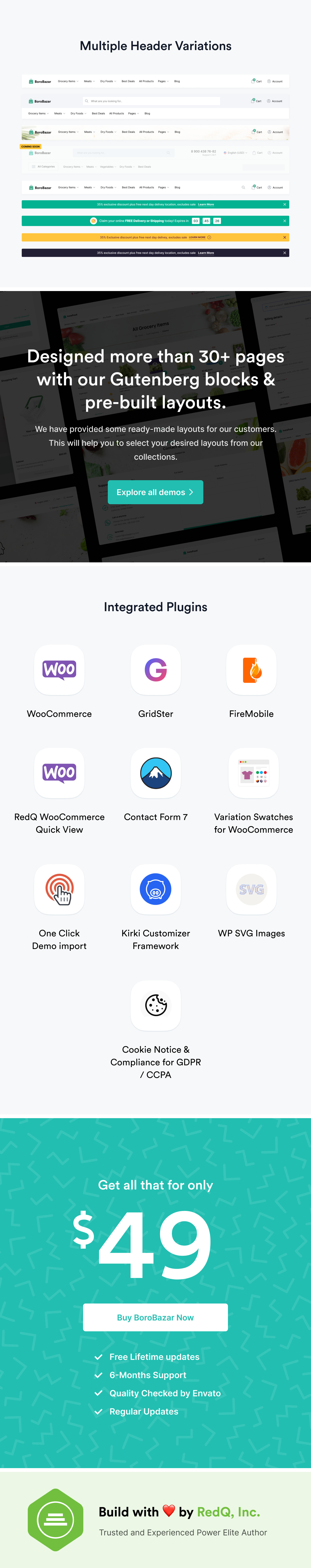 BoroBazar - Grocery Store WooCommerce WordPress theme - 6