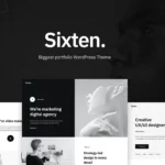 Sixten – Minimalist Portfolio WordPress Theme