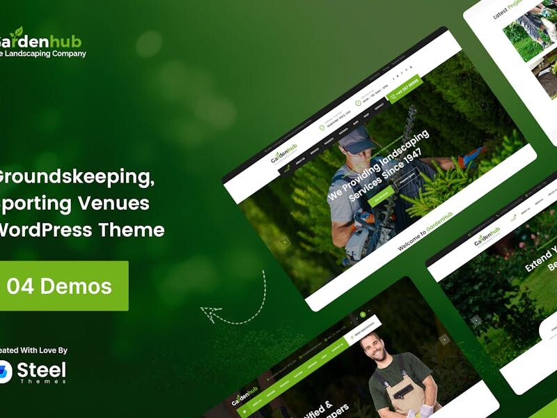Garden HUB - Lawn & Landscaping WordPress Theme