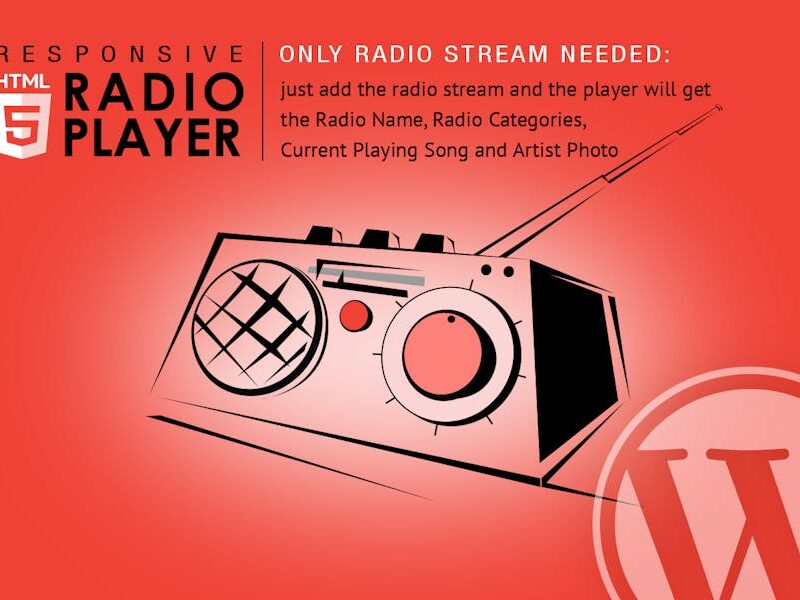 Radio Player Shoutcast & Icecast WordPress Plugin