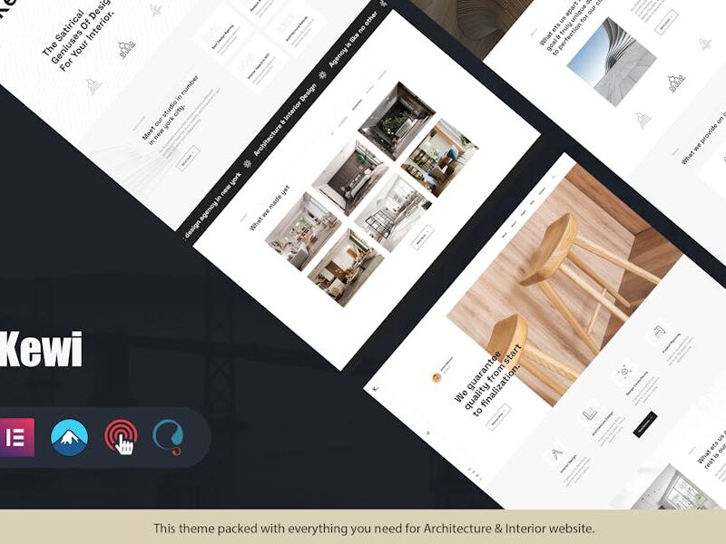 Kewi - Architecture & Interior Agency WordPress Th