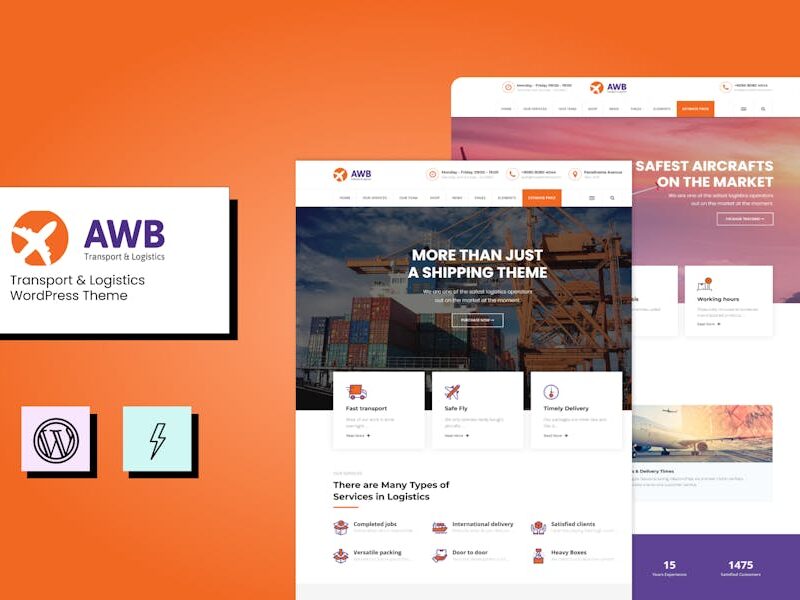 AWB - Transport & Logistics WordPress Theme