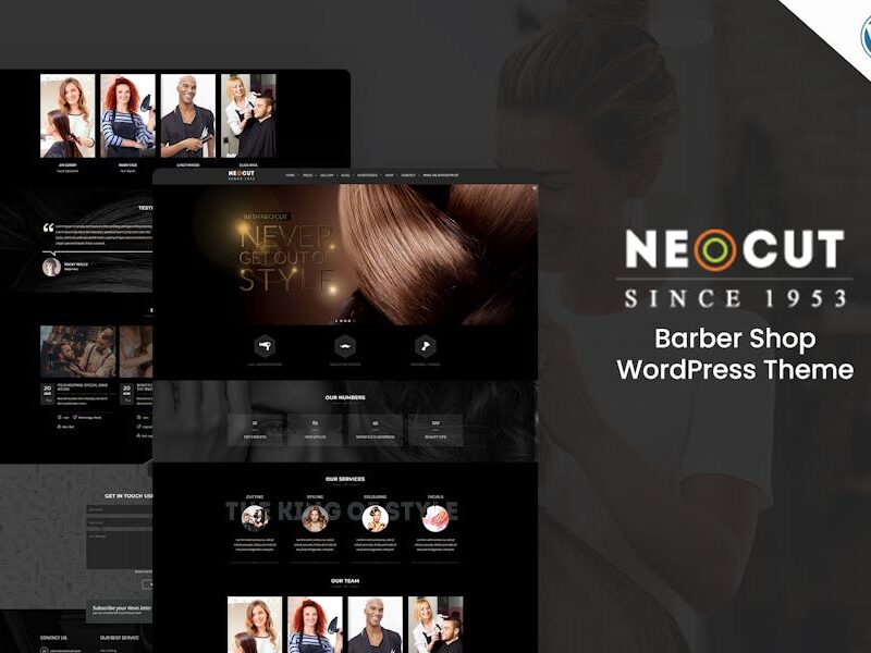 Neo Salon | Barber,Hair Salon Shop WordPress Theme