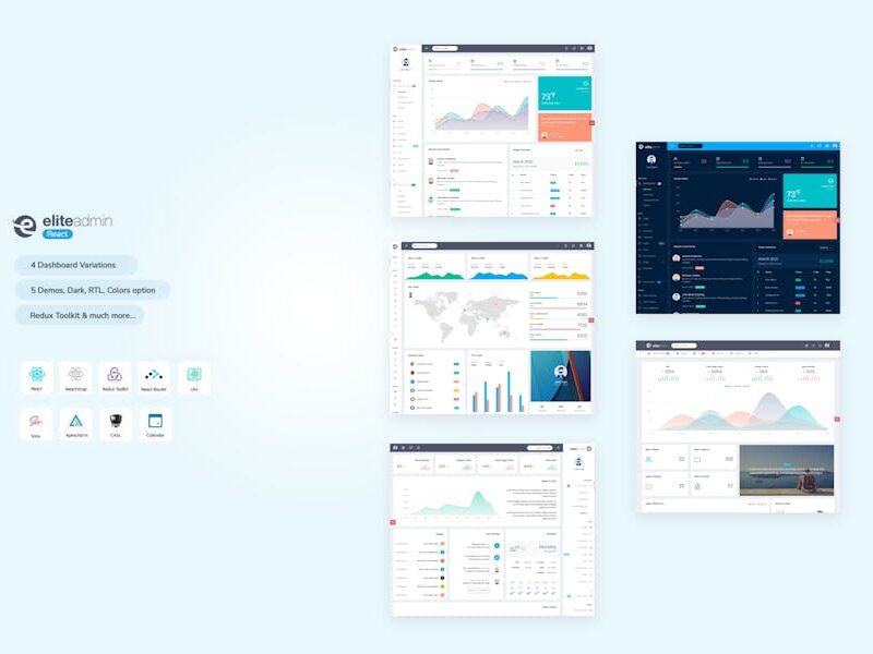 Elite React Admin Template