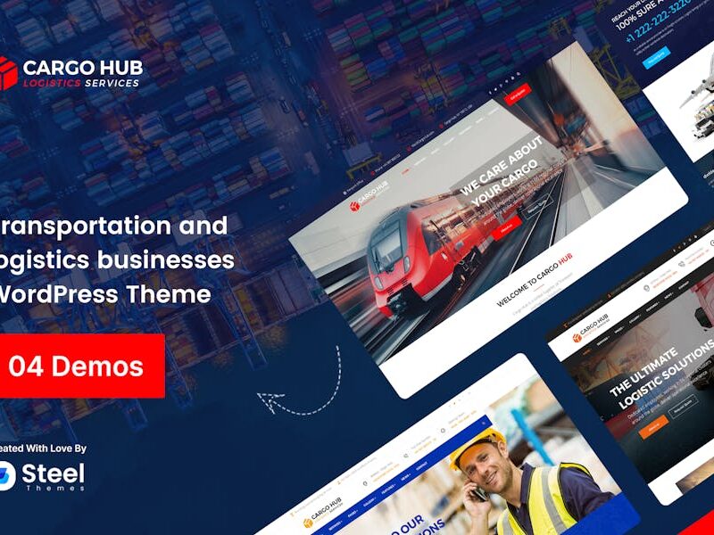 Cargo HUB - Logistics & Transport WordPress Theme