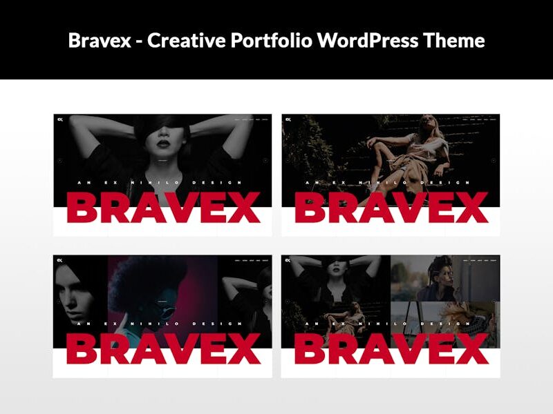 Bravex - Creative Portfolio WordPress Theme
