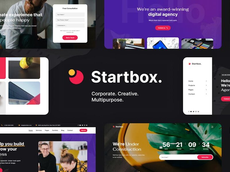 Startbox - Multipurpose Corporate WordPress Theme