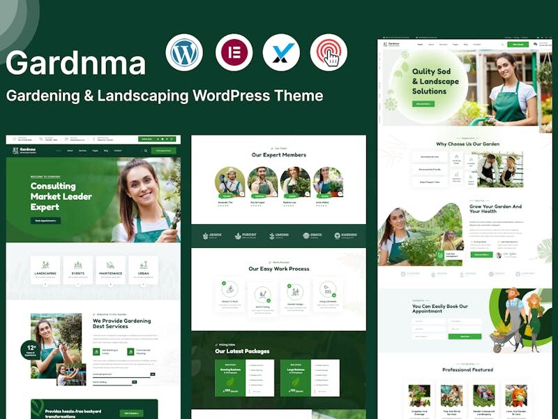 Gardnma - Gardening & Landscaping WordPress Theme