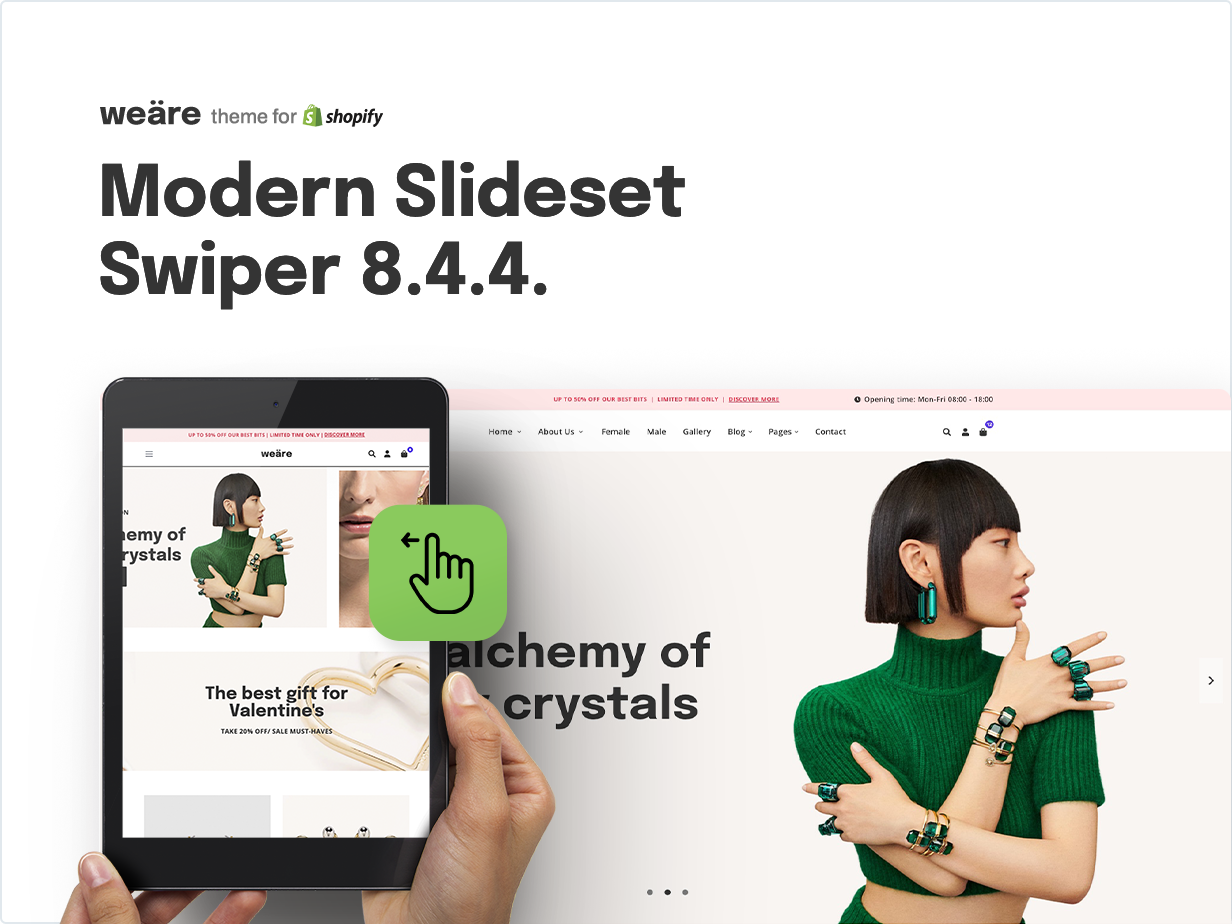 Moder Swiper Slider 8.4.4