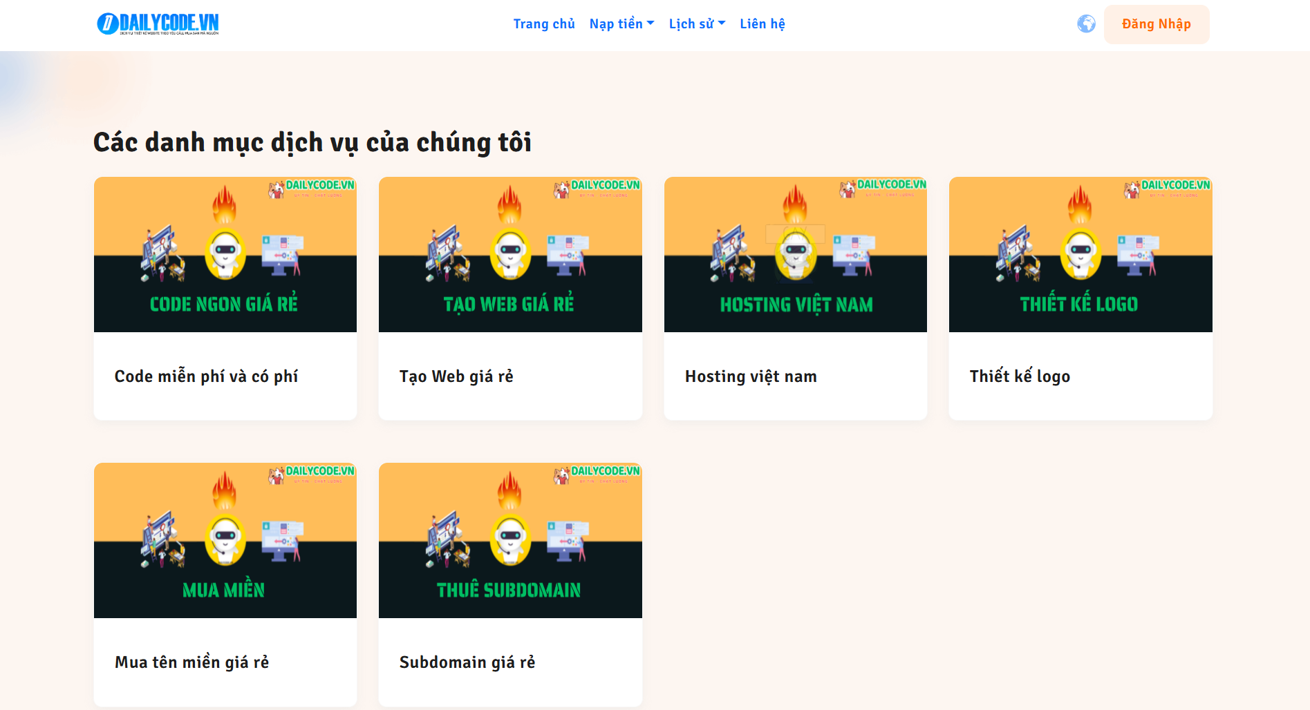 CODE BÁN MÃ NGUỒN, CRON, HOSTING