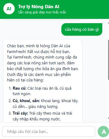 Full source code website cửa hàng bán thực phẩm có tích hợp chatbot sử dụng React + Nodejs (Full hỗ trợ cài đặt + báo cáo)