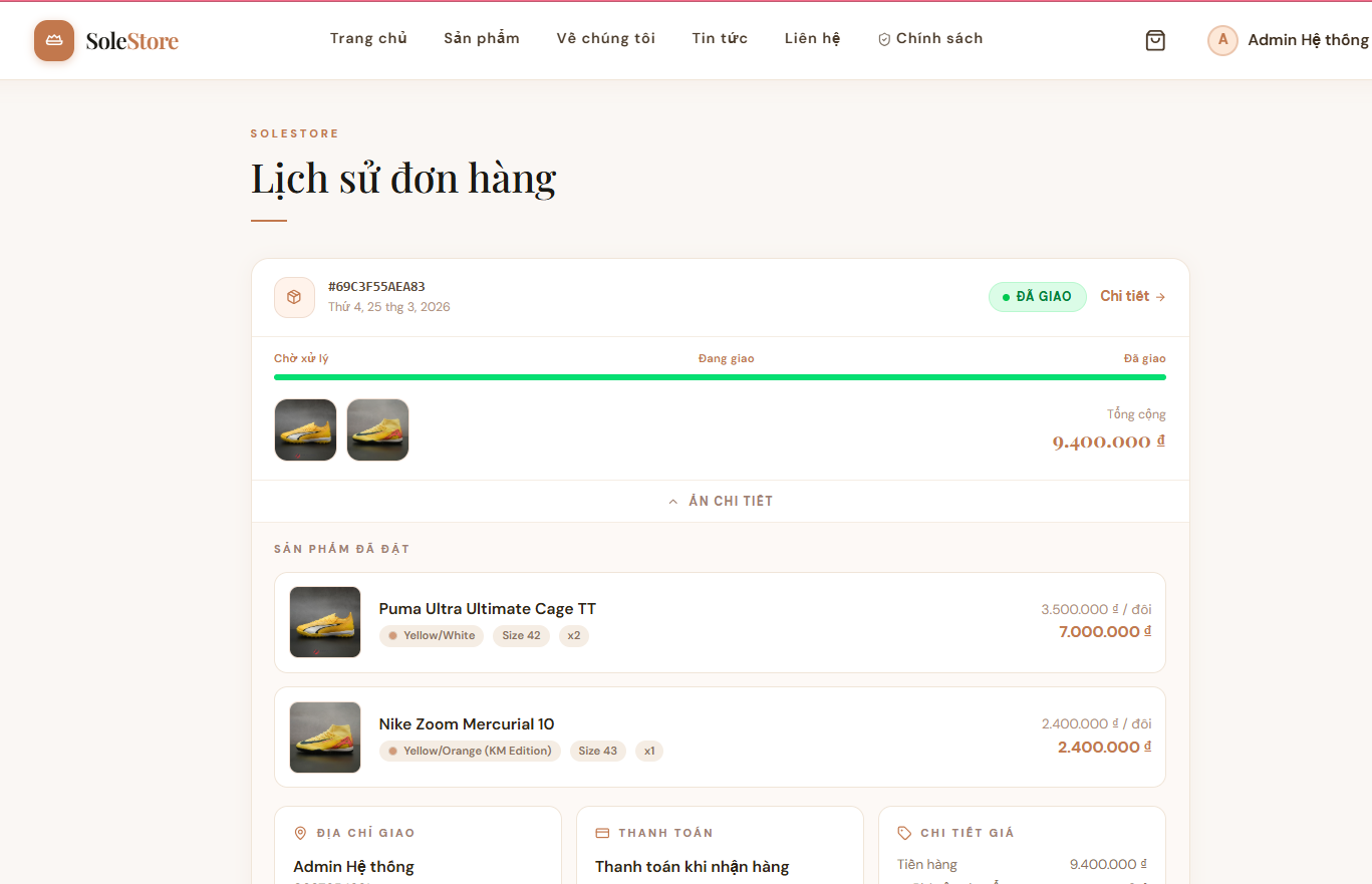 Source code Website bán giày bóng đá bằng Reactjs + Nodejs (Full hỗ trợ cài đặt)