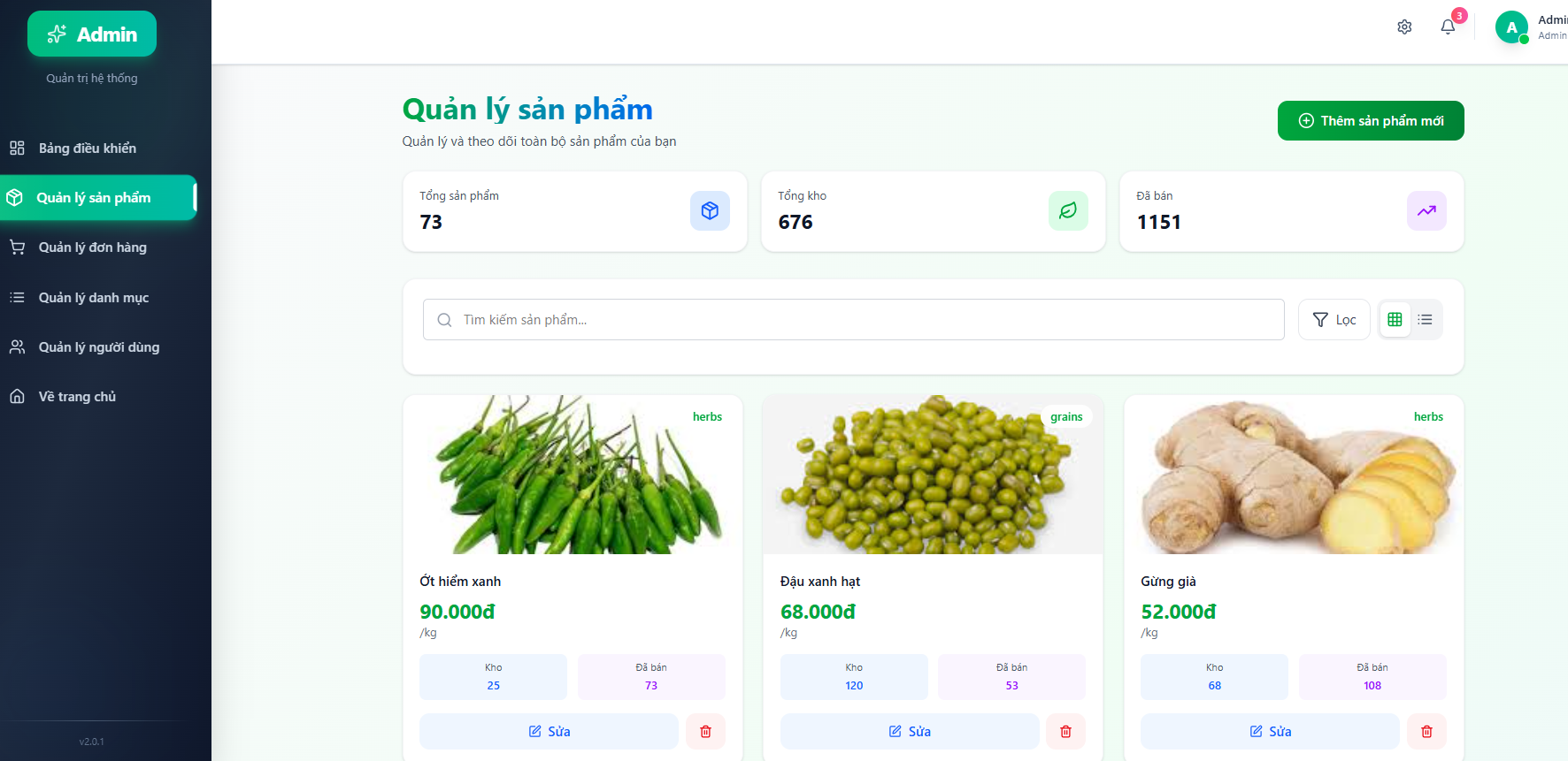 Full source code website cửa hàng bán thực phẩm có tích hợp chatbot sử dụng React + Nodejs (Full hỗ trợ cài đặt + báo cáo)