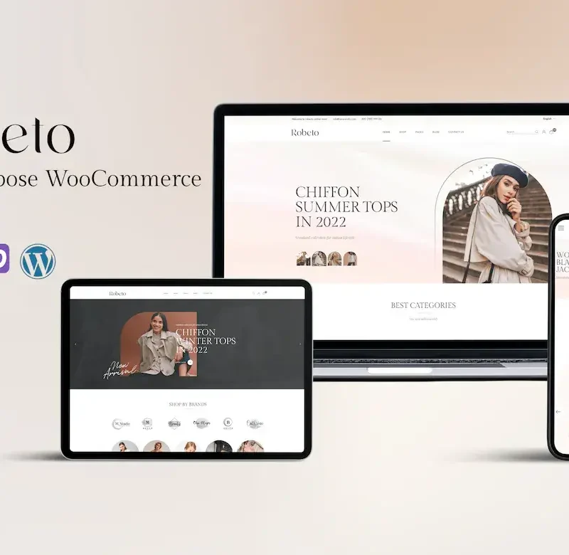 Robeto - Multipurpose WooCommerce Theme (Elementor)