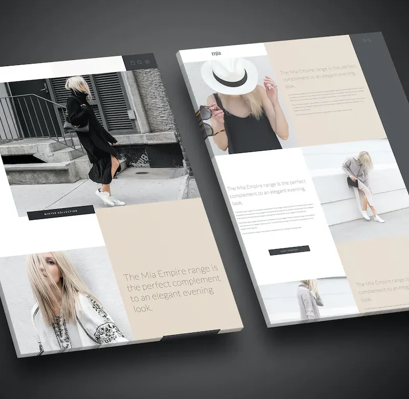 Mia - Creative Fashion WordPress WooCommerce Theme (WPBakery Page)