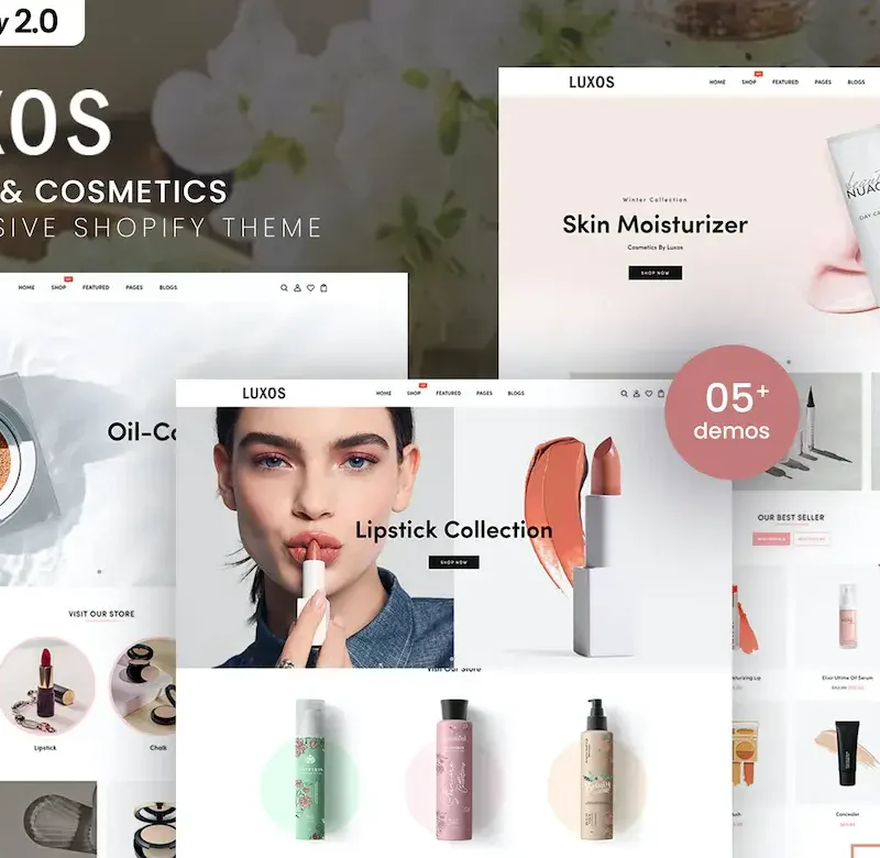 Luxos - Beauty & Cosmetics Shopify Theme