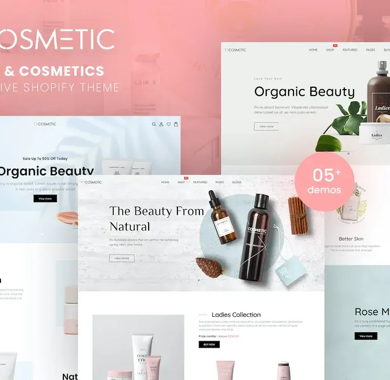 TTCosmetic - Beauty & Cosmetics Shop Shopify Theme