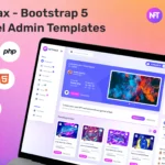 Nftmax – Bootstrap 5 laravel Admin Templates