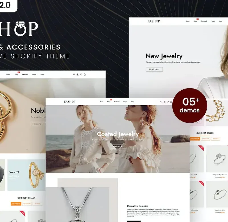 Fazhop - Jewelry & Accessories Shopify Theme