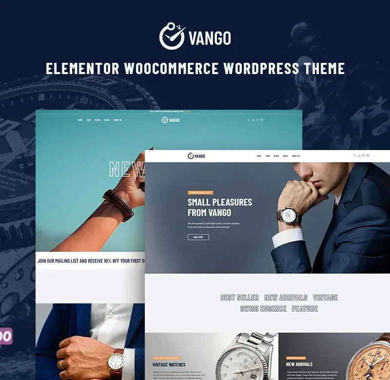 Vango - Elementor WooCommerce WordPress Theme (Elementor)