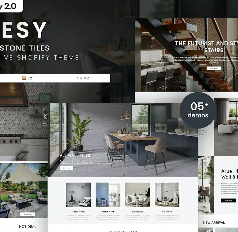 Tilesy - Nature Stone Tiles Shopify Theme