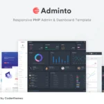 Adminto – PHP Admin Dashboard Template Adminto – PHP Admin Dashboard Template