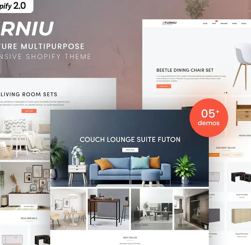 Furniu - Furniture Multipurpose Shopify Theme