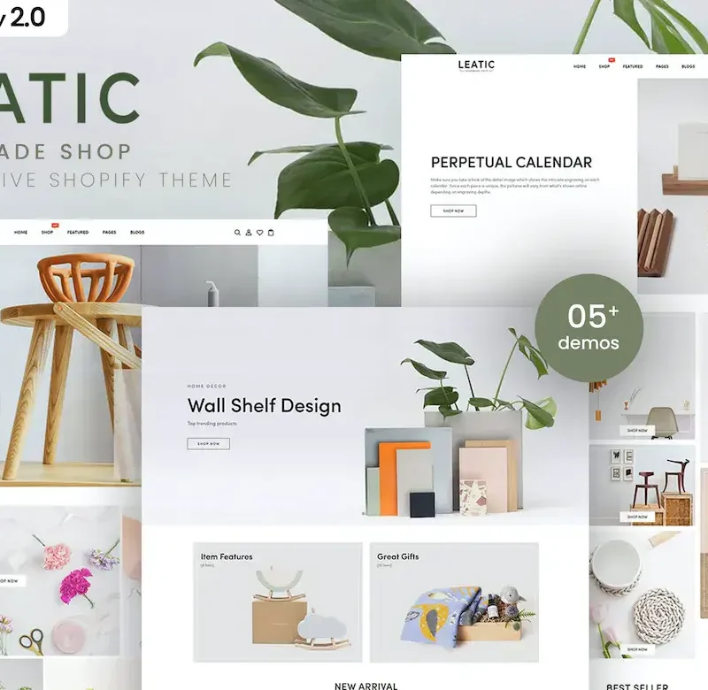 Leatic - Handmade Shop Responsive Shopify Theme