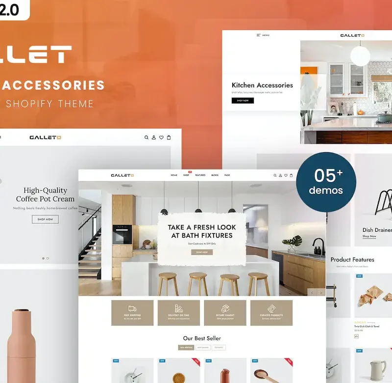 Gallet - Kitchen Accessories Shopify Theme