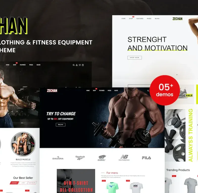 Zechan - Sports Clothing & Fitness Equipment
