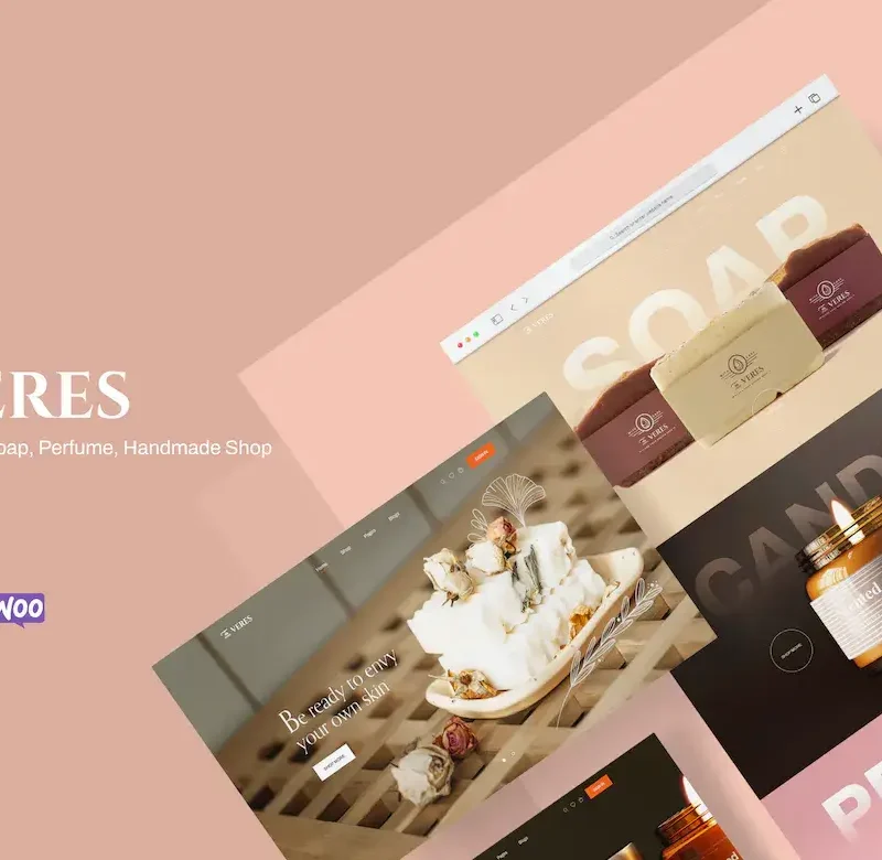Veres - Handmade Soap & Candles Shop (Elementor)