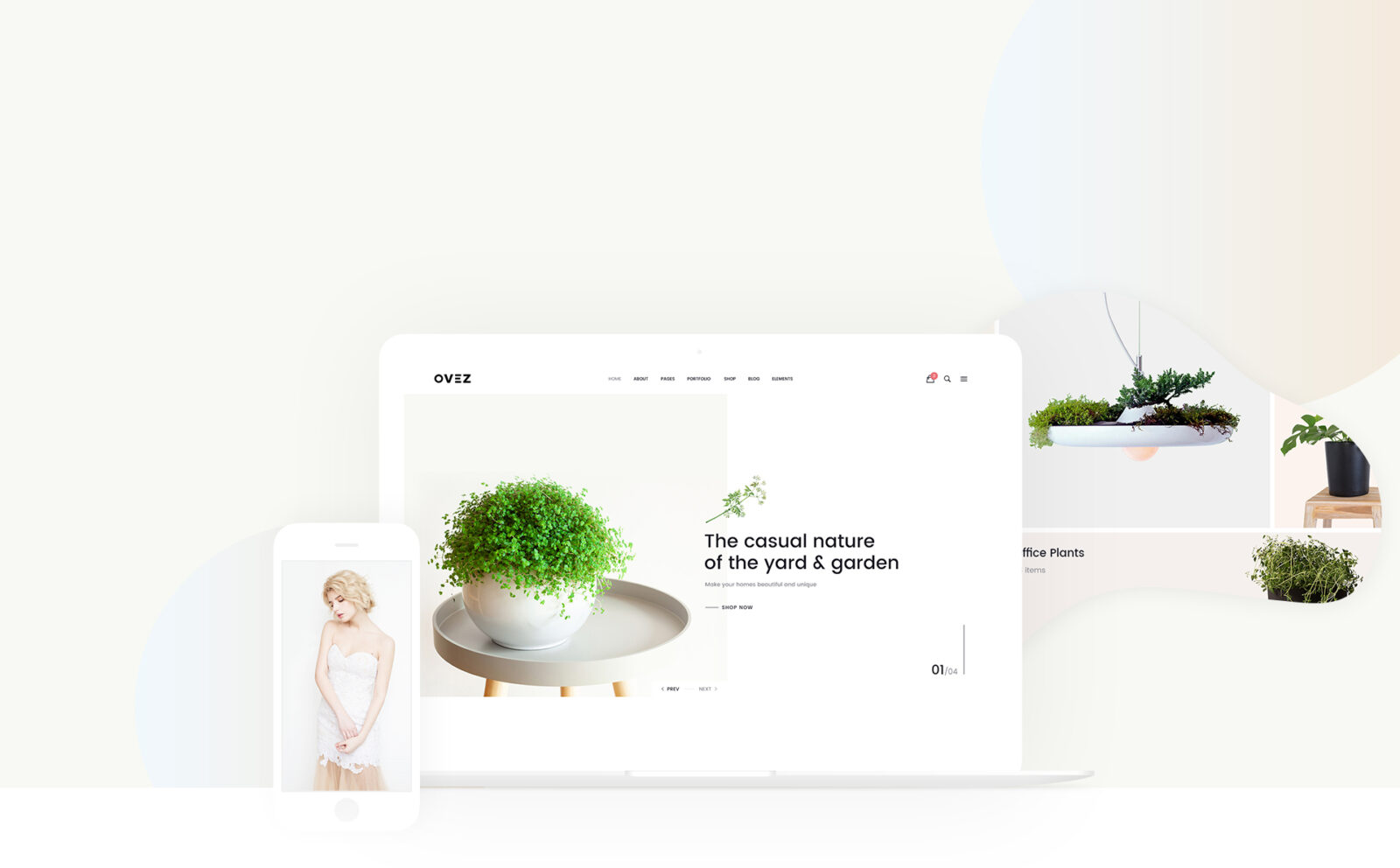 Ovez - Modern Multi-Concept WooCommerce Theme ( full)